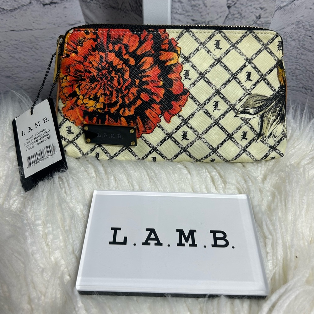 L.A.M.B. Designer Marigold Clutch✨NWT✨